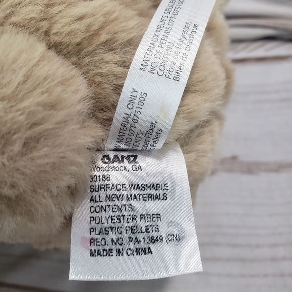 Ganz Cottonball Mocha Polka Dot Boho Bunny Rabbit Plush Stuffed Toy 9 Inch - Picture 10 of 12